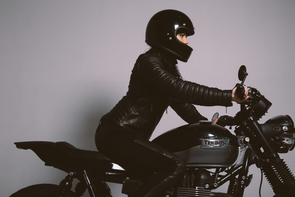 Blouson moto pour femme 1