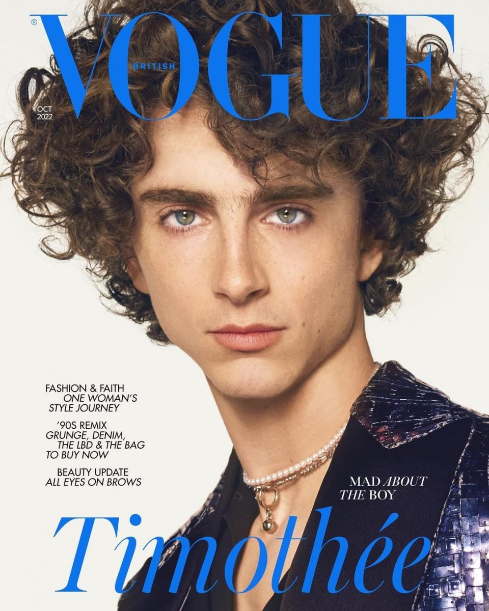Couverture British Vogue Timothée Chalamet