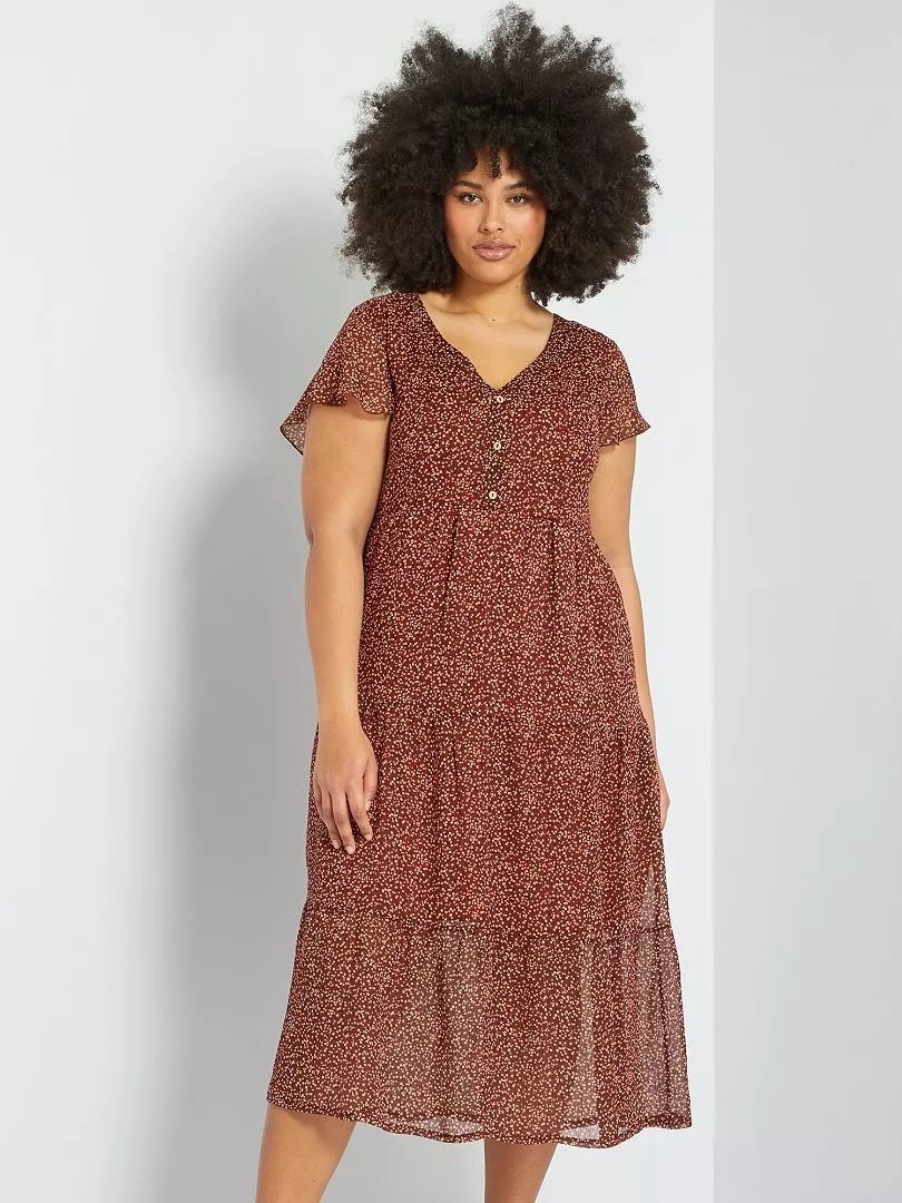 Robe Amincissante Pour Femme Ronde