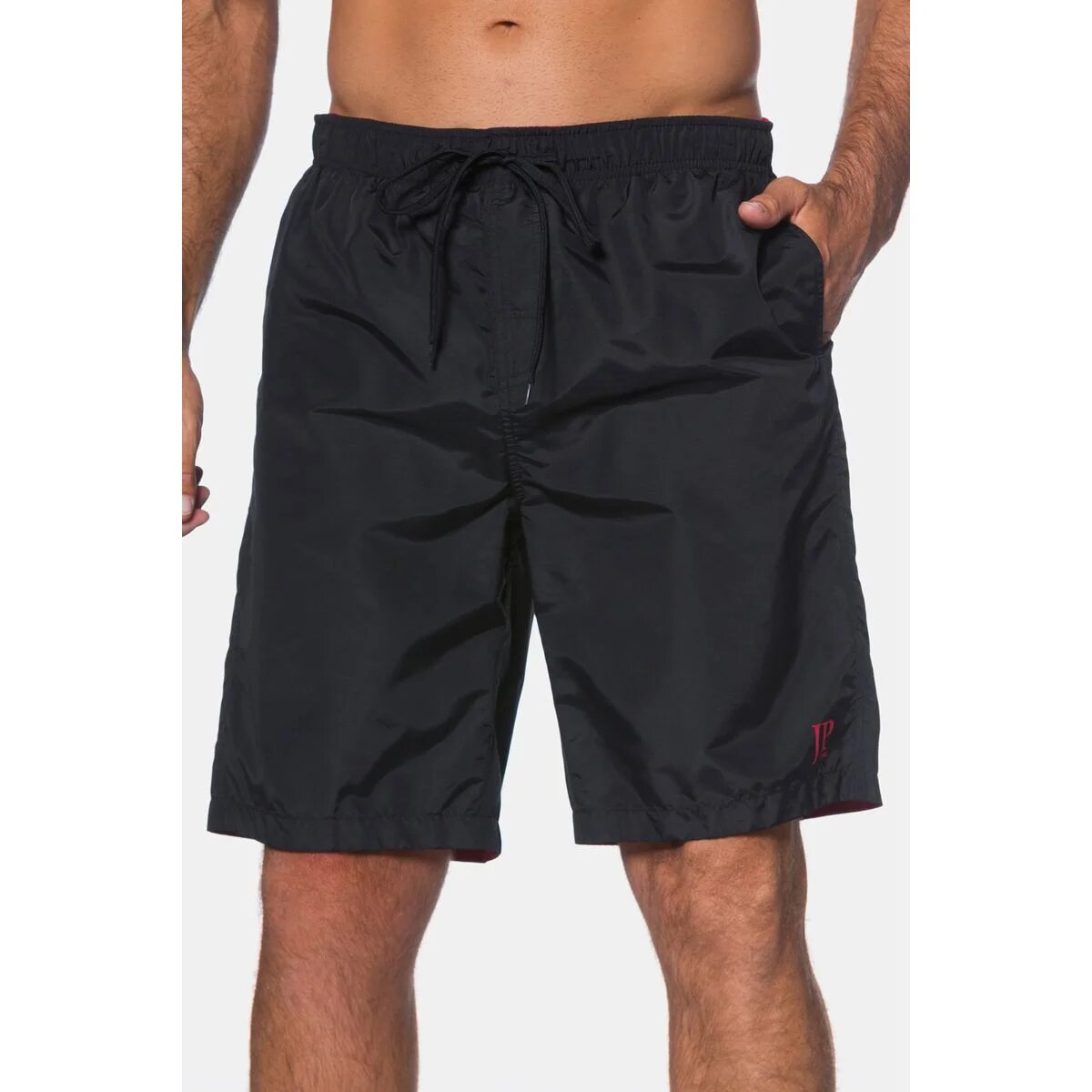 Short De Bain Long Homme - Longueur Genoux, Séchage Rapide, 2 Poches - Idéal Surf, Plage, Sport Aquatique - Taille Réglable - 3
