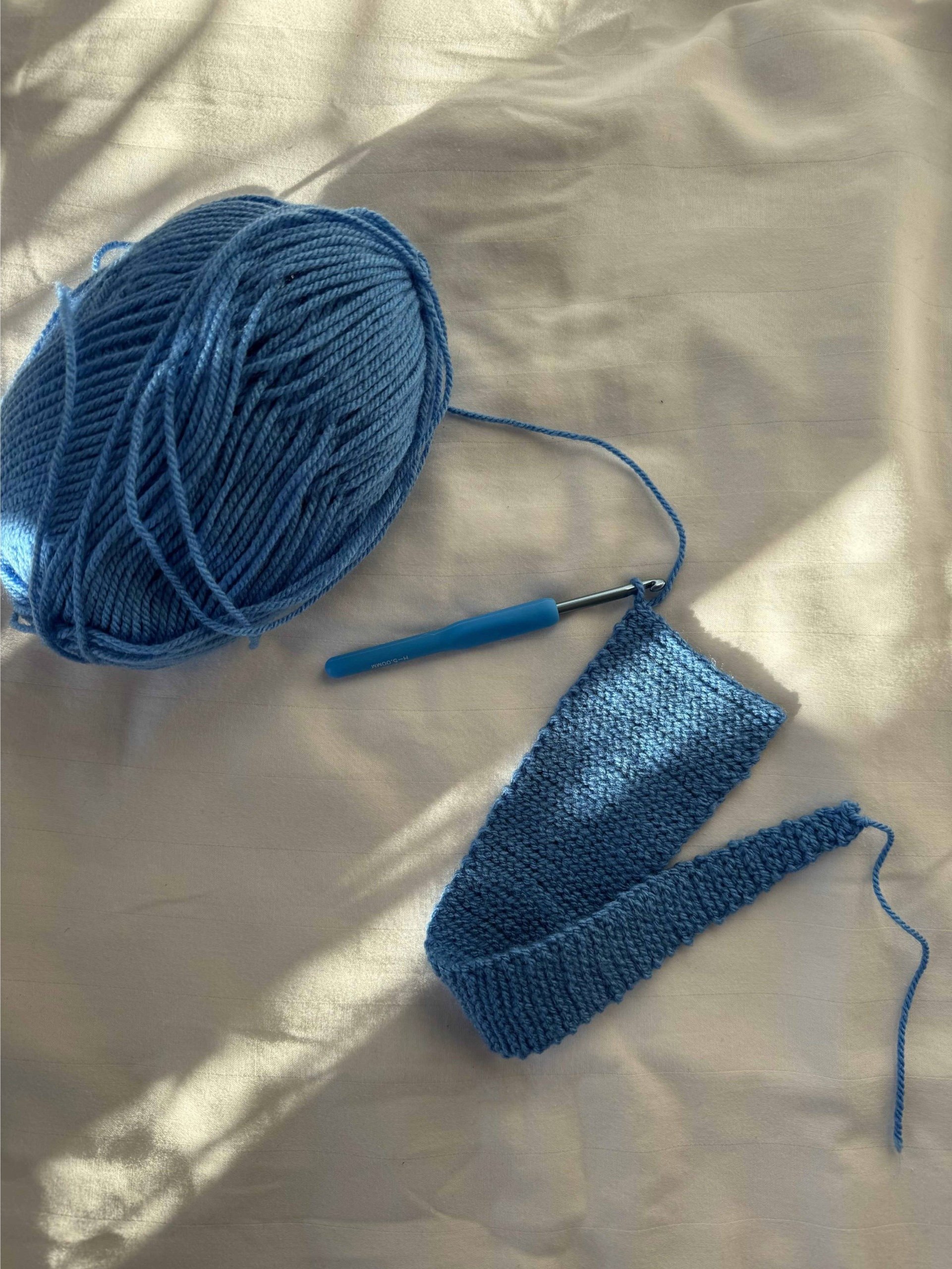 DIY crochet Sophie Scarf photo Pauline PINOT